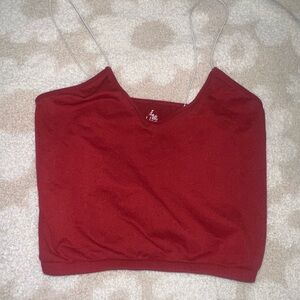 Free People Burgundy Camisole Top